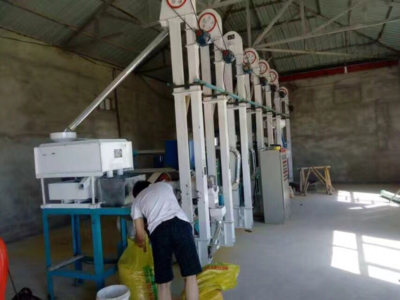 扎鲁特旗杂粮设备安装完毕