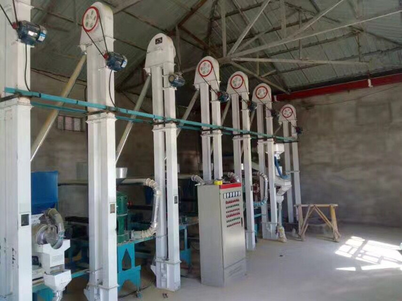 扎鲁特旗杂粮设备安装完毕