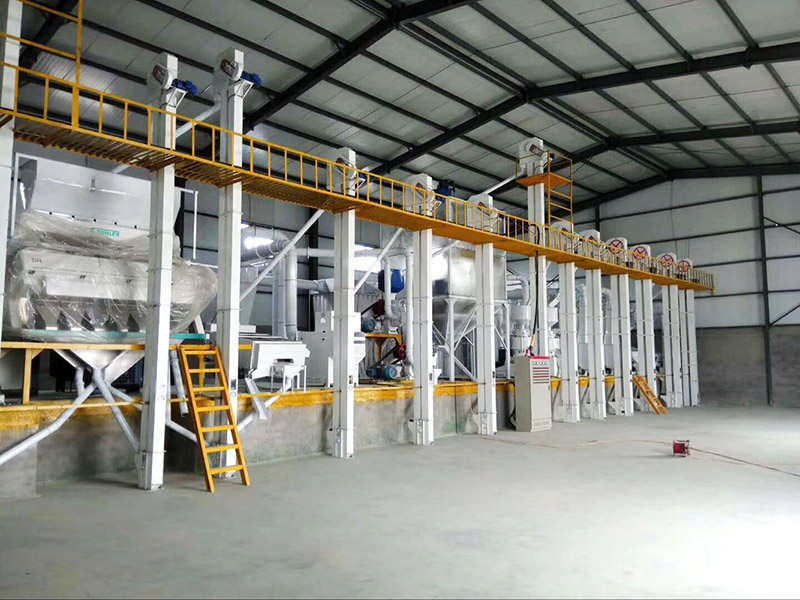 nzj60吨小米成套加工设备