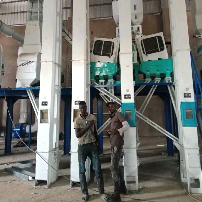 非洲毛利坦尼亚150吨开云在线安装完毕