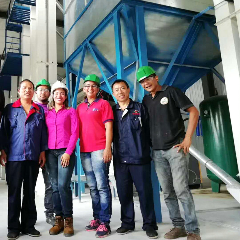 委内瑞拉50吨开云在线安装完毕